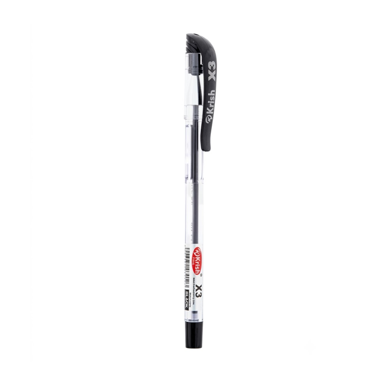 Krish Ball Pen X3 Black KRSX3BK